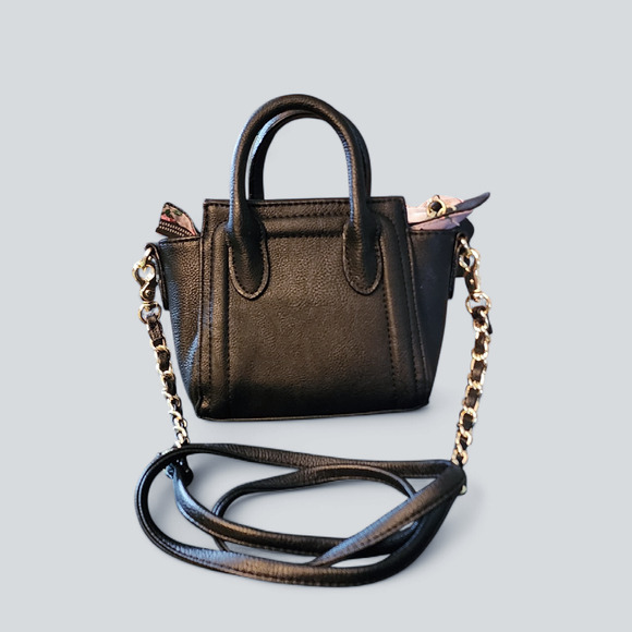 Betsey Johnson Trolls by dream works black Mini Purse with Cupcake tag - Picture 2 of 9